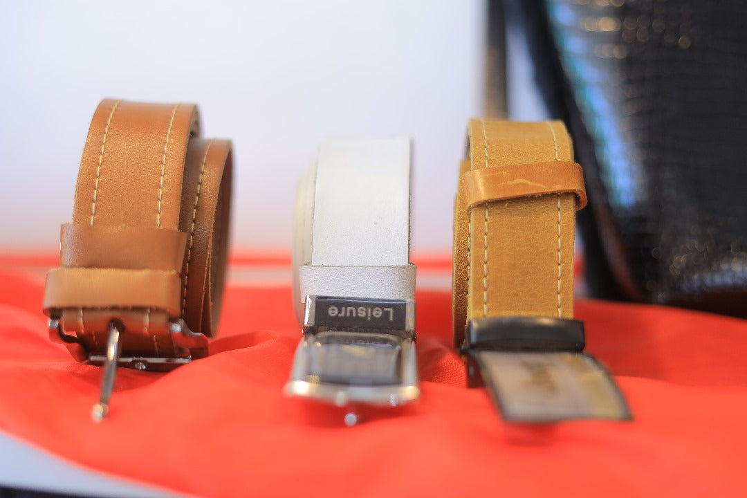 Leather Belts – Handcrafted Genuine Leather Belts in Various Colors