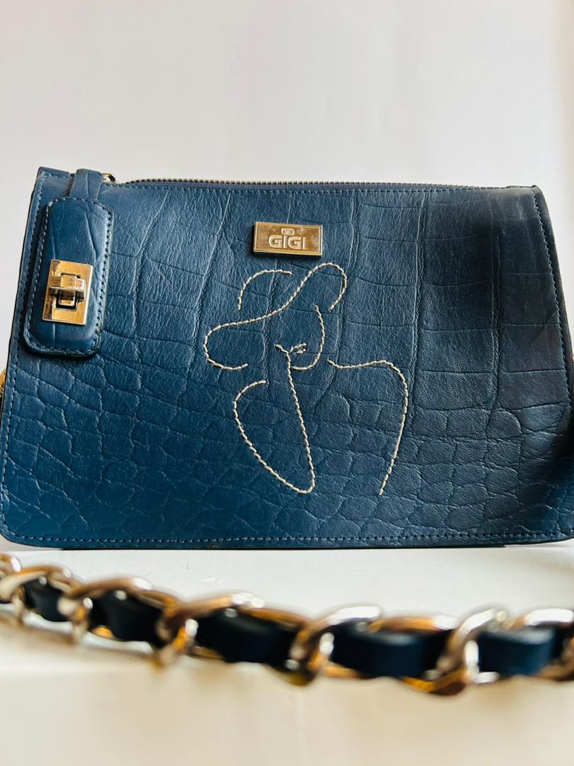 Gigi leather crossbody or shoulder bag.