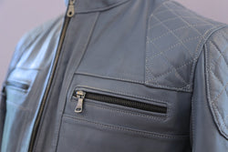 Slate Rider Leather Jacket