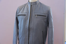 Storm Grey Moto Jacket