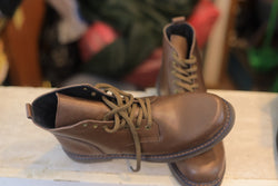 Brown Leather Ankle Boots
