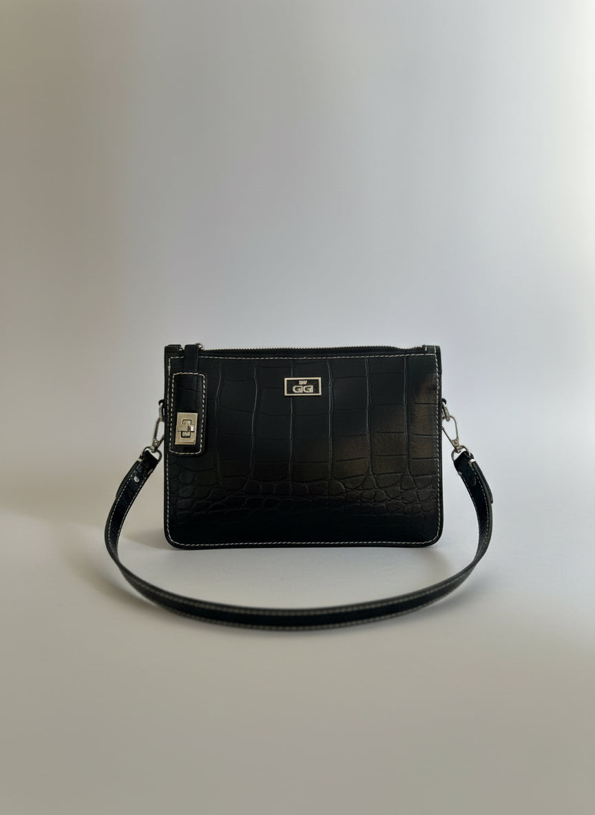 Gigi leather crossbody or shoulder bag.